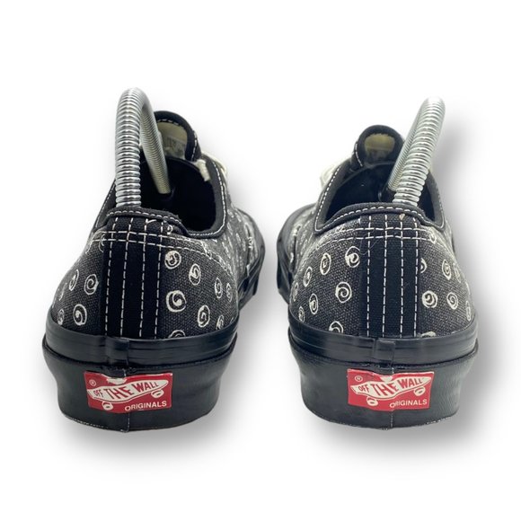 Vans Vault OG Authentic LX swirl black shoes sneakers Mens size 9 / women's 10.5 - Picture 5 of 8